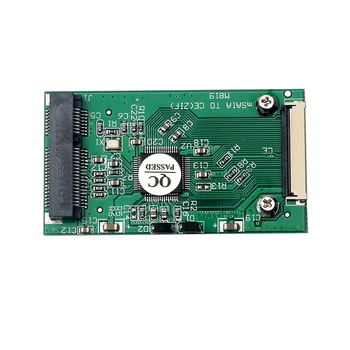 1.8 inç ZIF CE Dönüştürücü Kartı Dönüştürücü 1 adet Mini SATA mSATA PCI-E IPOD SSD 40pin Bitcoin Madenci Madencilik