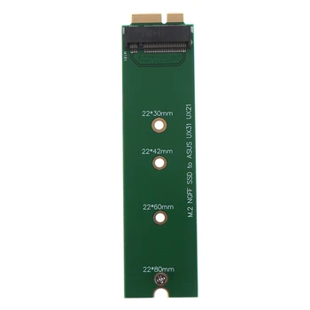 1 Adet M. 2 NGFF SSD 18 Pin Uzatma Adaptörü Kartı UX31 UX21 UX21E UX31A