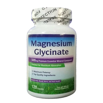1 şişe Magnezyum glisin kapsül teşvik kas sinir doğal kapsül ücretsiz diyet takviyesi sağlık gıda