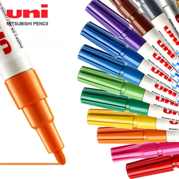 12 Renk TEK boya kalemi PX-21 Lastik Kalem Cep Telefonu rötuş parlak boya kalemi Su Geçirmez ve solmayan Grafiti Boyama