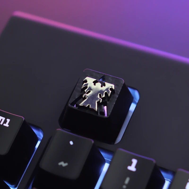 Alüminyum Alaşımlı Keycaps Klavye Anahtar Kapaklar Oyun Klavyesi Kapaklar Hediye oyun aksesuarları Kiraz MX ESC İçin Klavye Tuş Takımı