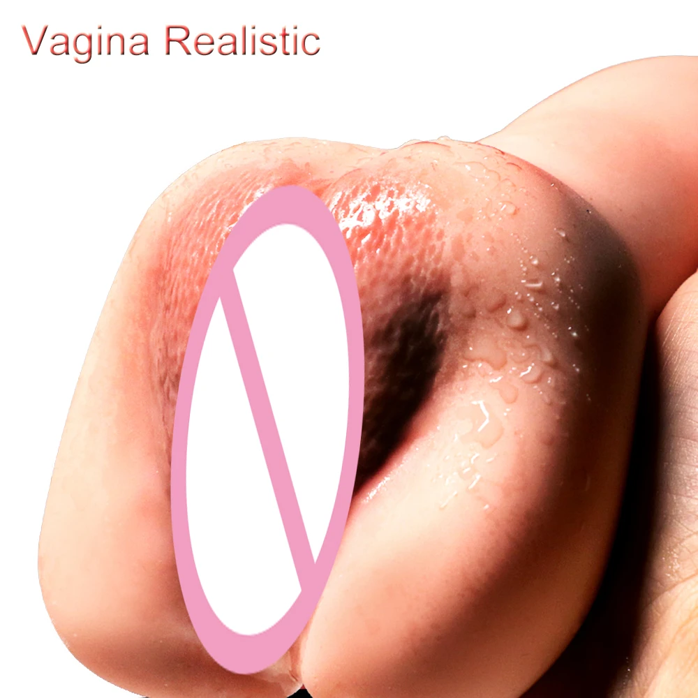 Gerçek Pussy Erkek Masturbator Erotik Vajina Gerçekçi Yetişkin Seks Oyuncakları Erkekler İçin Yapay Cep Pussy Sextoys Oral Seks Anüs Seks Shop