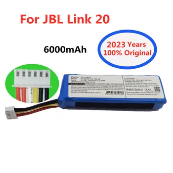 3.7 V 6000mAh P763098 01A İçin Orijinal Pil JBL Link 20 Link20 Hoparlör Taşınabilir kablosuz bluetooth Ses Bateria Stokta