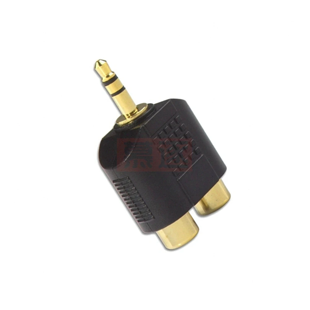 3,5mm Stereo Stecker Auf 2 Cinch-buchse Adapter Männlichen Jack Out Stecker Auf 2X Cinch-buchse Splitter Adapter Stecker M/F für