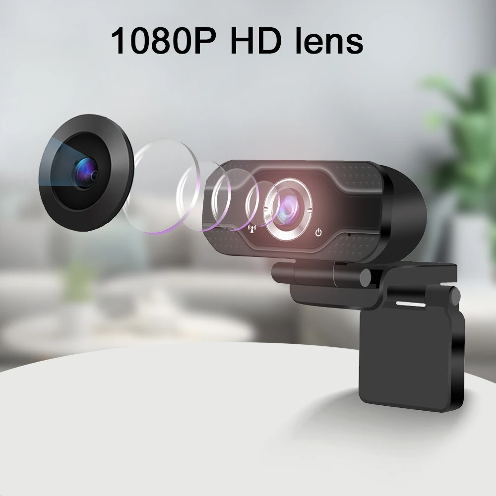 1080P Otomatik Odaklama Kamerası HD USB Bilgisayar Kamera Dahili Mikrofon Çevrimiçi Eğitim İçin Canlı Yayın Görüntülü Arama Konferansı