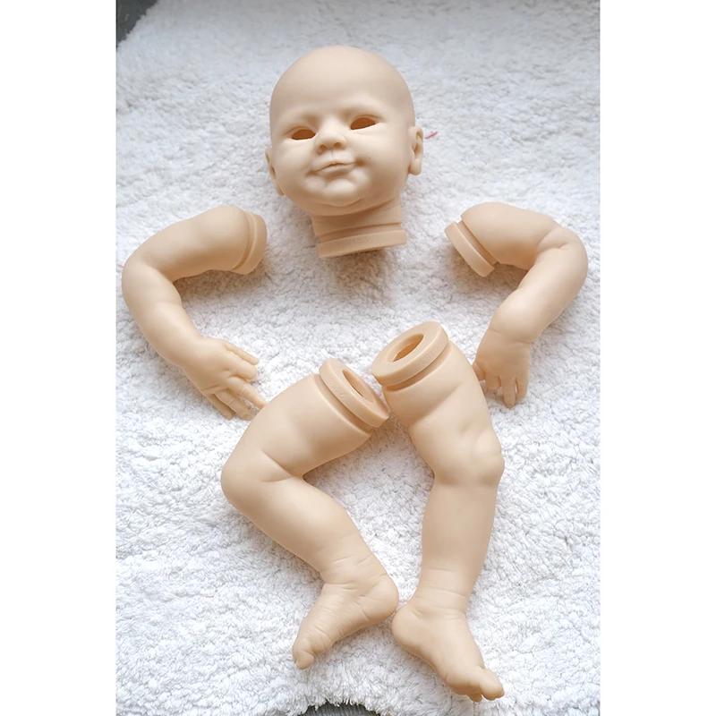 19 inç Kiti Yeniden Doğmuş Magdalena DIY Yeniden Doğmuş Bebek Kiti Taze Renk Yumuşak Dokunuşlu Bitmemiş Bebek Parçaları Vücut ve Gözler