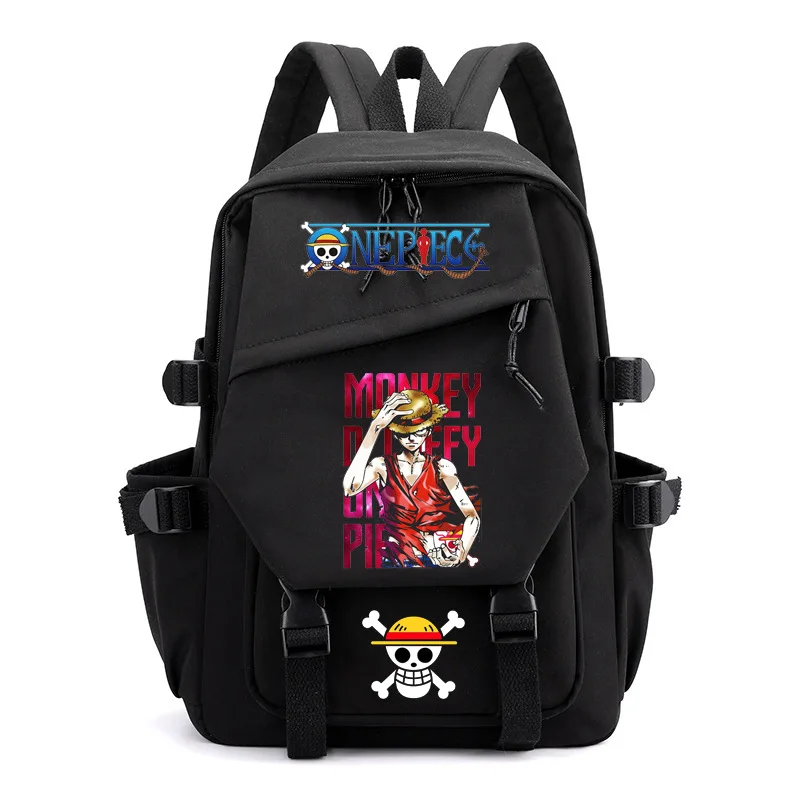BANDAİ Tek Parça anime karakter Luffy moda sırt çantası Okul Çantası Cosplay Bookbag Erkek Kız için
