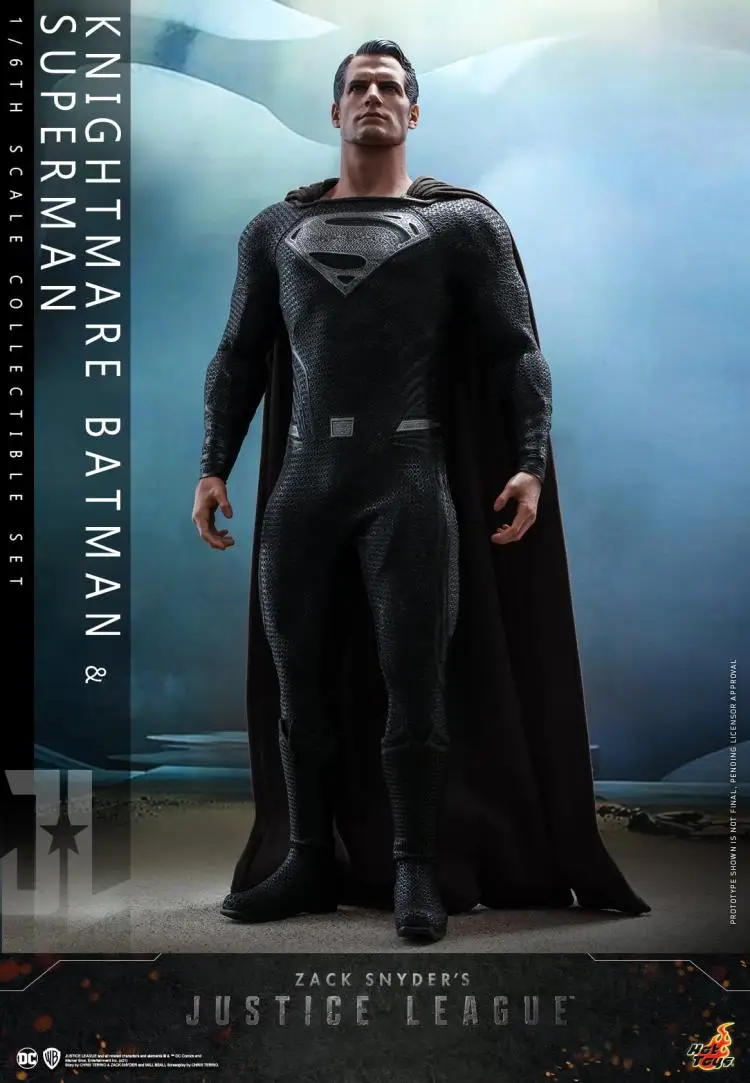 Stokta Hottoys HT 1/6 TMS038 Justice League Superman Knightmare Batman Takım Elbise Orijinal Anime Aksiyon Figürleri Koleksiyon Model Oyuncak