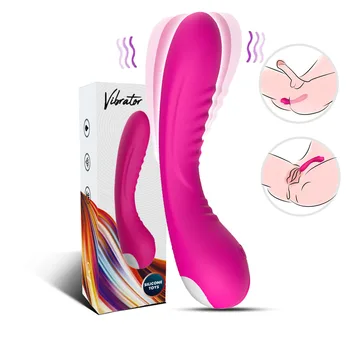 9 Hız Kadın Yapay Penis Vibratör Kadınlar için Masaj Vajinal Masturbator G Noktası Klitoris Stimülatörü Anal Seks Oyuncakları Ürünleri Adults18