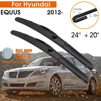 Araba sileceği Bıçak Hyundai EQUUS 2012-Ön Cam Kauçuk Silikon Dolum Ön pencere sileceği 24