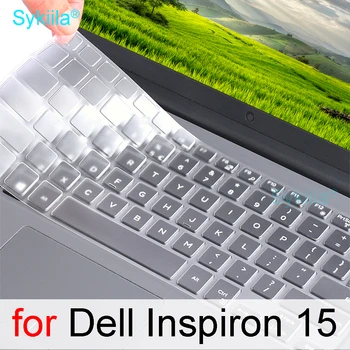 Dell Inspiron için klavye Kapağı 15 5577 5578 5579 5580 5585 5591 7560 7569 7570 7572 7573 7579 7580 7586 Koruyucu Kılıf