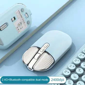 Dizüstü bilgisayar faresi Uygun 5 Düğmeler Ergonomik Dizüstü Optik Fare Bluetooth uyumlu Fare