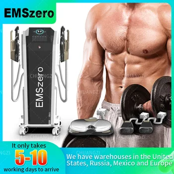 EMSzero NEO Elektromanyetik Kas Teşvik Zayıflama DLS-EMSlim Yağ Azaltmak Şekillendirici Salon Vücut Şekillendirici 6500w