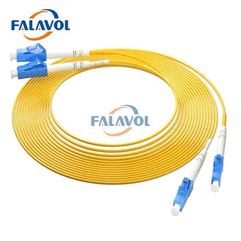 FALAVOL ücretsiz kargo 1 adet yazıcı SC/FC/LC fiber optik kablo UPC Simplex 3.0 mm PVC Fiber yama Kablosu mürekkep püskürtmeli yazıcı için