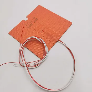 Funssor Silikon ısıtıcı ped için Voron Tiny-M 3D yazıcı Tiny M DIY Yapı Plaka HeatBed ısıtma Mat 150C T-stat