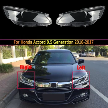 Honda Accord 9.5 Nesil Halojen 2016 2017 Farlar Cam Kapak Şeffaf Lamba Kabuk Far Kapağı Lampshell Lens