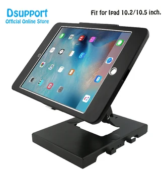 Ipad 10.2 ve 10.5 için iPad hava Pro güvenlik POS standı montaj masaüstü veya duvar kilitleme tutucu metal destek