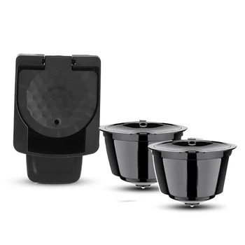 Kapsül Adaptörü Aksesuarları Siyah Nespresso Kahve Kapsülleri Dönüştürmek Dolce Gusto Kahve Makinesi