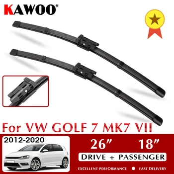 KAWOO Silecek araba sileceği Bıçak Bıçakları VW Volkswagen Golf 7 için MK7 VII 2012-2020 Ön Cam Ön Cam Yıkama 26