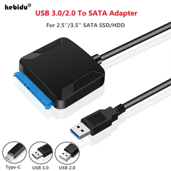 Marka Yeni SATA USB 3.0 2.0 Kablo Adaptörü Tip-C Adaptörü dönüştürücü kablosu Sata III 22 Pin İçin 2.5 