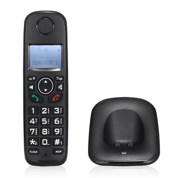 Masaüstü Telefon Sabit Sabit Kablosuz Arayan Numarası Depolama Çoklu Dil J60A