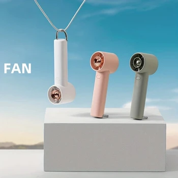 Mini Taşınabilir Fanlar El USB şarj Edilebilir Fan Mini Hava Soğutucu Açık Soğutma Seyahat El Havalandırma Tırmanış Dağlar Fan