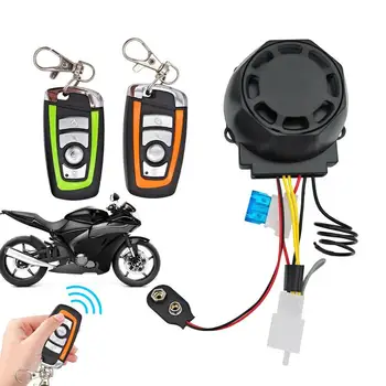 Motosiklet Güvenlik Alarm Sistemi Bisiklet Su Geçirmez Uzaktan Kumanda titreşimli alarm Evrensel Güvenlik Sistemi Elektrikli Scooter İçin