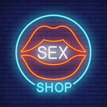 Neon Burcu Seks Shop Dudaklar Neon ışık Yetişkin Logo Neon Duvar İşareti Pencere Reklam Lambası Süslemeleri Ev renk El Yapımı Gerçek cam TÜP