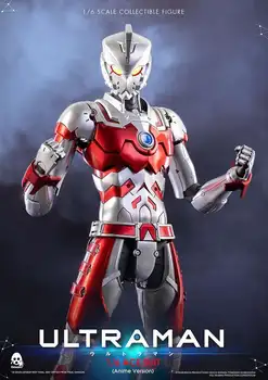 Orijinal Threezero 3A 1/6 Anime Versiyonu Ultraman Takım Elbise Ver7 Ace Aksiyon şekilli kalıp Çocuk Oyuncakları Tatil Hediye