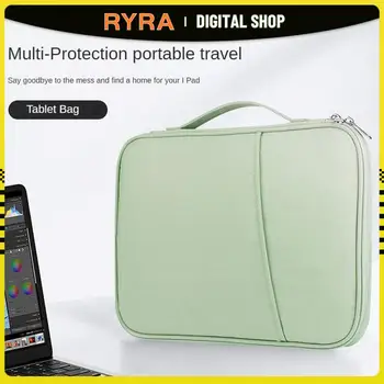 RYRA Depolama Tablet Çantası iPad Hava 2 İçin 2019 Pro 11 12.9 XiaoMi Pad Kapak Kol laptop çantası 10.8 - 13 İnç Macbook Darbeye Dayanıklı Kılıfı