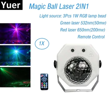 Sihirli top disko lazer ışığı RGB lazer Projektör parti ışığı DJ Aydınlatma etkisi düğün disko dekorasyon için LED Derby ışıkları