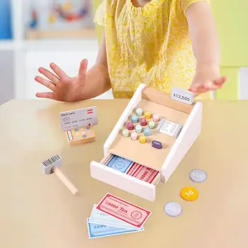 Simülasyon Yazarkasa Rol Oynamak Oyuncak Alışveriş Kasiyer Komik Bebekler için