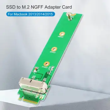 SSD Adaptörü 12 + 16-Pin Doğrudan Bağlantı Bilgisayar Aksesuarları Kablosuz SSD M. 2 NGFF Adaptör Kartı Macbook 2013/2014/2015