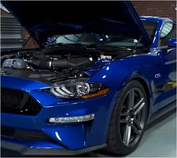 Struts 2015-2021 Ford Mustang için 6th S550 Steeda Değiştirmek Ön Kaput Bonnet Kaldırma Desteği Şok Çubuk Kolu Damperi gaz yaylı amortisör