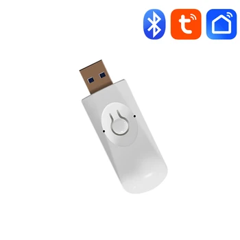 USB Bluetooth Ağ Geçidi Tuya APP Akıllı Kapı Kilidi Wifi Hub Bluetooth Akıllı Kablosuz Adaptör Uzaktan Kumanda