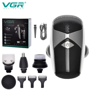 VGR Saç Düzeltici 6 in 1 Güzellik Seti Saç Düzeltici Burun Düzeltici Tıraş Makinesi Vücut Düzeltici Profesyonel şarj edilebilir Yüksek Güçlü tıraş makinesi