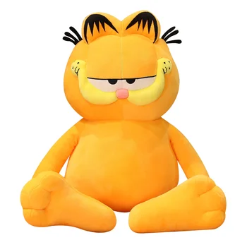 Yeni 25-90 cm Sevimli GarfieldCat Peluş doldurulmuş oyuncak Süper Yumuşak Peluş Karikatür Figürü Bebek Yüksek Kaliteli doğum günü hediyesi Çocuklar Çocuklar için