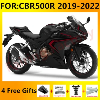 Yeni ABS Motosiklet Tüm Kaporta kiti için fit CBR500R 2019 2020 2021 2022 CBR500 R CBR500R Kaporta tam kaporta seti siyah