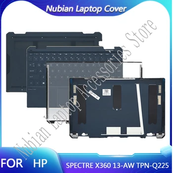Yeni HP SPECTRE X360 13-AW TPN-Q225 Laptop LCD arka kapak Ön Çerçeve Palmrest Klavye İle Alt Kasa Kahverengi Gümüş Mavi