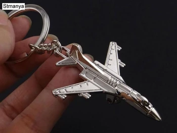 Yeni Uçak modeli Anahtarlık kişilik Araba Anahtarlık metal anahtarlık Çanta Aksesuarları küçük Savaşçı Anahtarlık Takı K1743