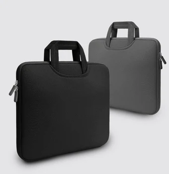 Yumuşak Laptop çantası Kol 15.6 17.3 inç Macbook Air Kılıf İçin 2021 Pro 11 12 13 14 15 17 inç Huawei Çanta dizüstü bilgisayar kol Kapağı