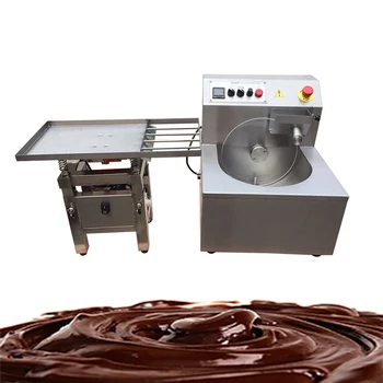 Çikolata Eritme Makinesi Ticari Paslanmaz Çelik Çikolata Tavlama Makinesi Çikolata Eritme Kaplama Makinesi