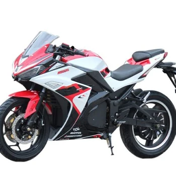 Çin Yüksek Hızlı 72 V 3000 W /5000 W Güçlü Güç Yetişkin Elektrikli E Moto Motosiklet Spor Motosiklet