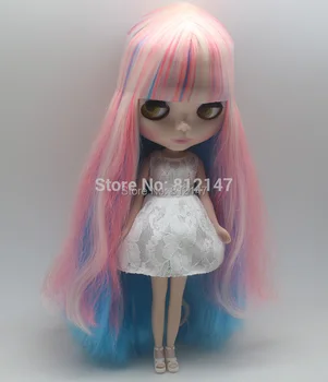 Çıplak blyth doll (Çok renkli saç )