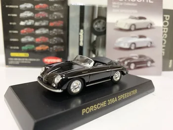1/64 KYOSHO porsche 356A Speedster Koleksiyonu döküm alaşım arabası modeli süsler hediye