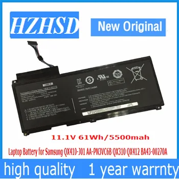 11.1 V 61Wh Yeni Orijinal AA-PN3VC6B Laptop Batarya Samsung QX410-J01 QX310 QX412 BA43-00270A