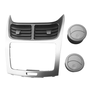 Araba Radyo Çerçeve Fasya Chevrolet Yelken 2010-2014 için Araba A / C Klima Hava Firar Çıkışı Paneli ızgara kapağı