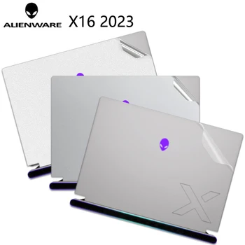 KH Özel Karbon fiber Vinil laptop etiketi Cilt Çıkartması Koruyucu Koruyucu Kapak Alienware X16 2023 16 inç