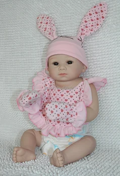 noel hediyesi için sıcak satış 22 inç tam vinil bebek moda bebek