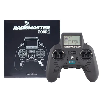 Radiomaster ZORRO 4in1 Çoklu protokol Uzaktan Kumanda ile Ayarlanabilir SALON Gimbals Desteği USB-C doğrudan şarj Yarış Drone için